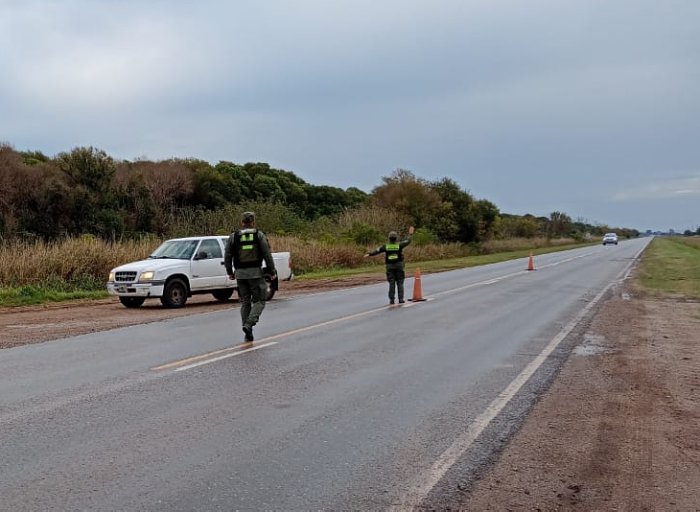 Gendarmería puso un pie en Morteros y realizó operativos interfuerzas