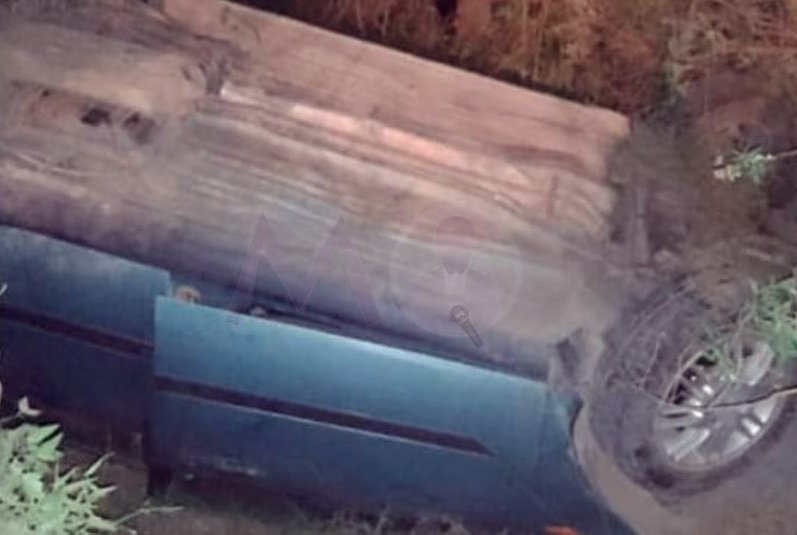 Pareja de sunchalenses se accidentó en Las Palmeras