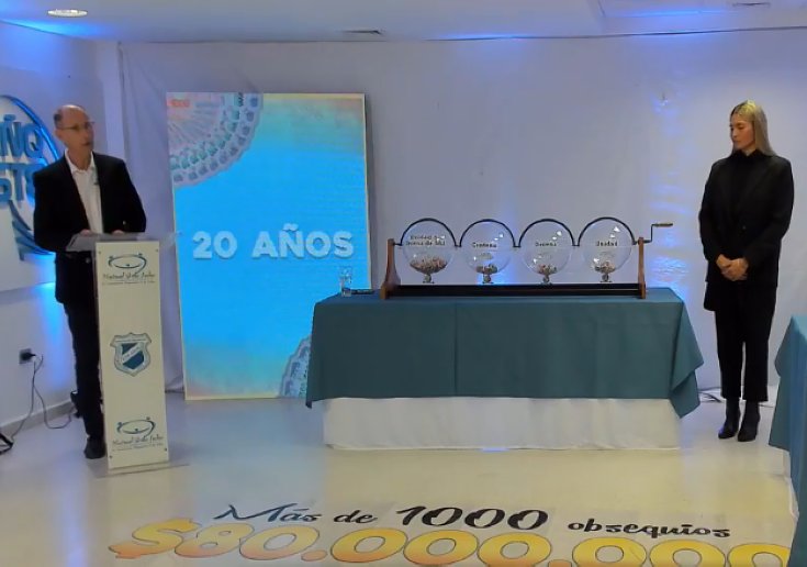 Asociado de Tostado se quedó con el millón de Sueño Celeste