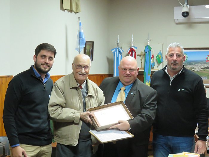 El Concejo Deliberante reconoció a Edo Sgrazzutti y Gustavo Piantino