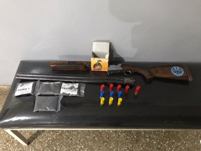 Morteros: Quedó detenido por no tener documentación de un arma