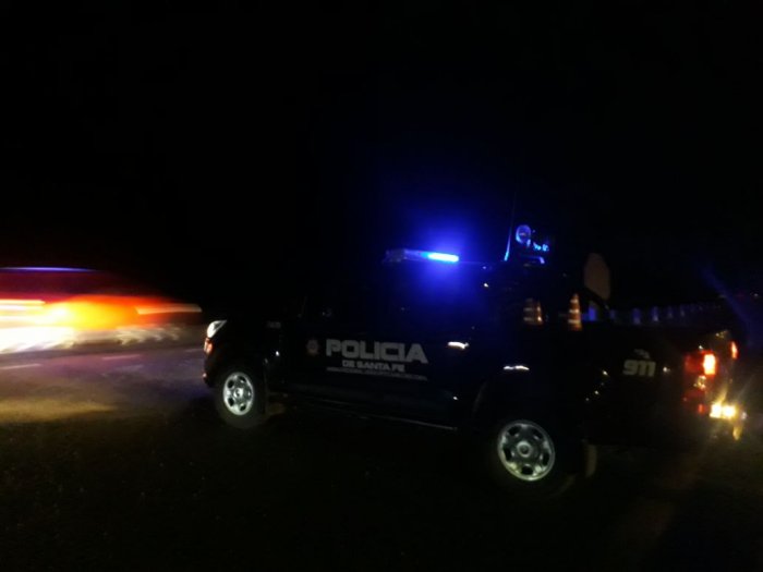Villa Trinidad: Auto chocó por alcance a un camión 