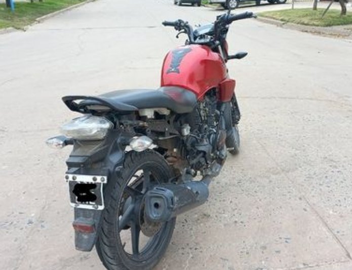 San Cristóbal: Chocó con una moto y se dió a la fuga