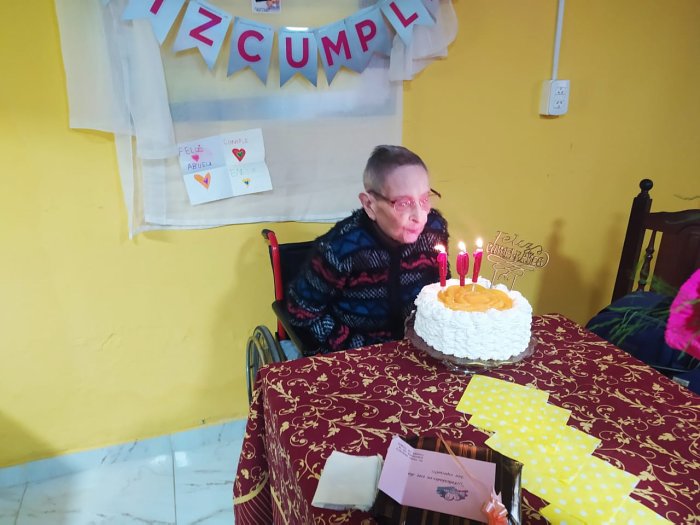 Suardi: La abuela Emilia cumplió y festejó 101 años !!!