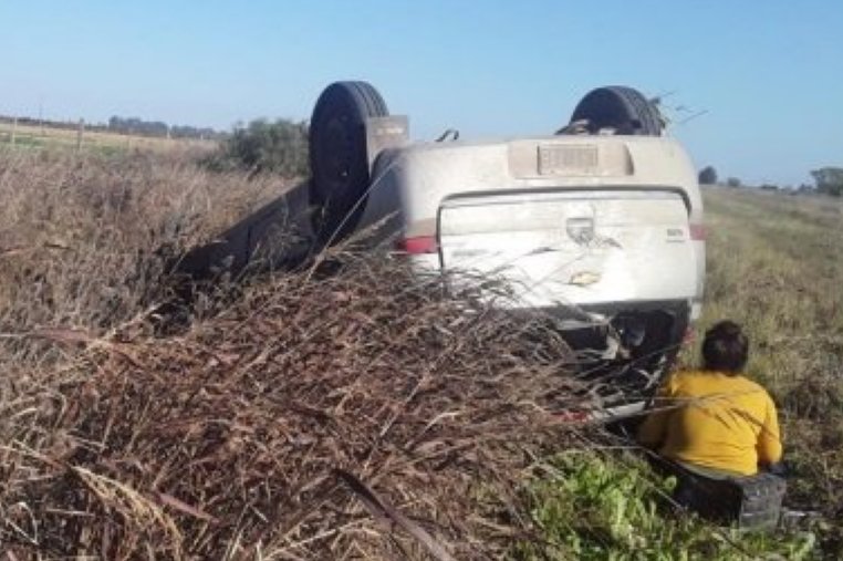 Se registraron accidentes en Moisés Ville y Col. Tacurales
