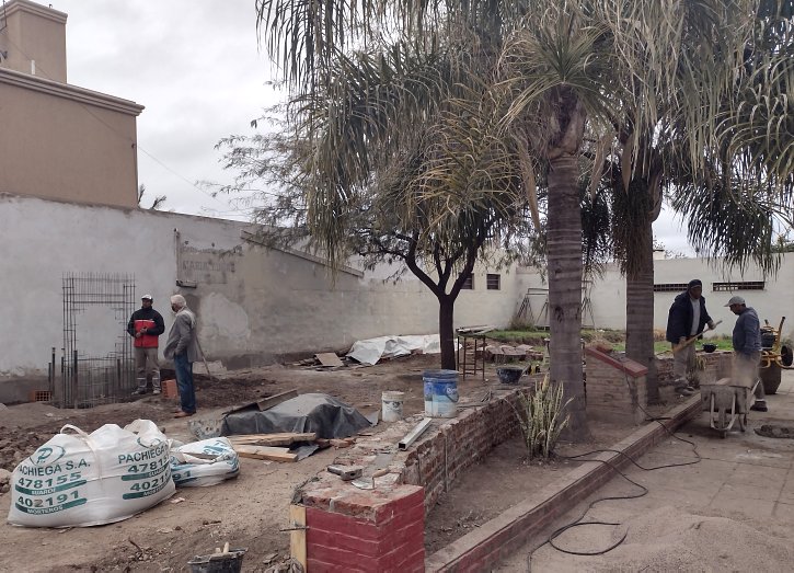 Suardi: Siguen los trabajos en la 