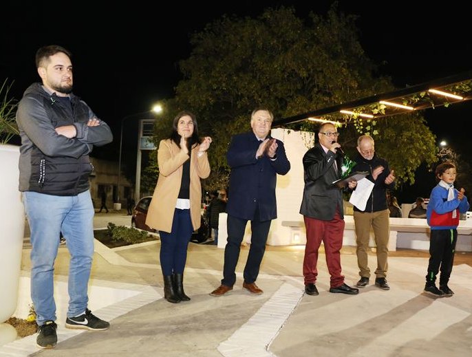 Inauguraron nuevas obras públicas en Hersilia