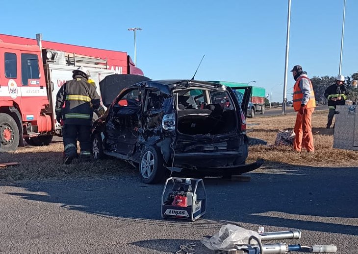 Arrufó: Otro trágico accidente en el cruce de las rutas 34 y 39