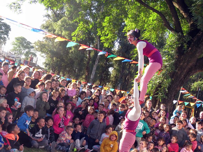 Suardi: El circo se adueñó del Día de las Infancias
