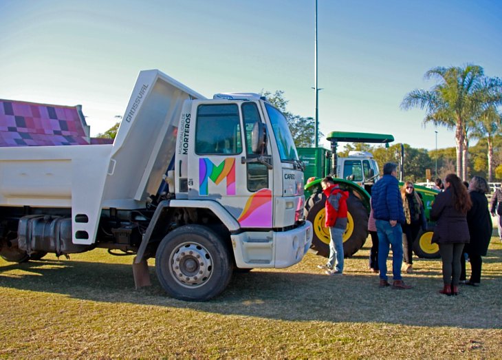 La Municipalidad de Morteros compró camiones y un tractor