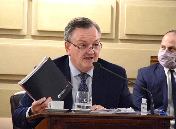 Michlig volvió a pedir la repavimentación de la 39 y una rotonda en Arrufó