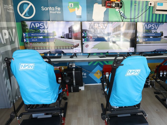 La APSV presentó un simulador vial para concientizar sobre los riesgos de conducir alcoholizado