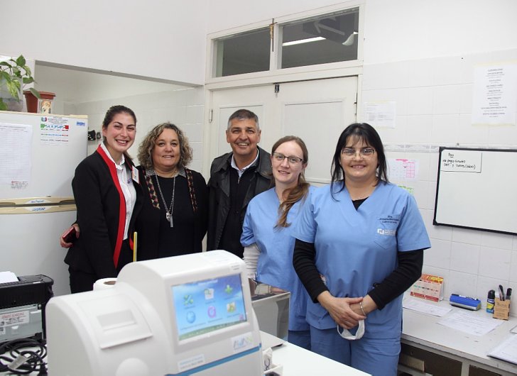 Inauguraron el nuevo laboratorio del Hospital de Morteros