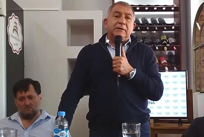 Luis Juez pasó por Porteña y dijo que JXC tiene una gran oportunidad de gobernar