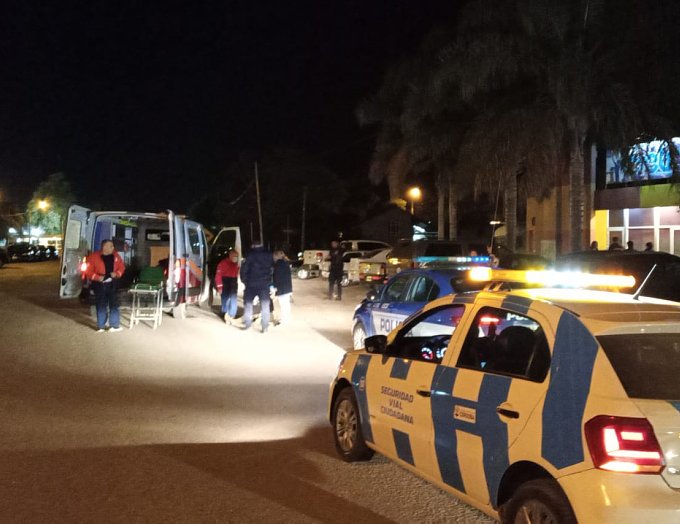 Mujer de Suardi lesionada en un accidente en Morteros