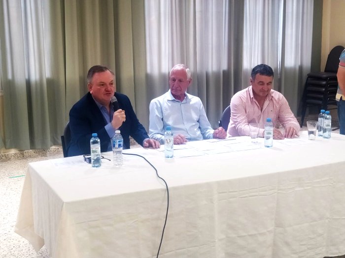 Michlig y González entregaron aportes en Suardi y San Guillermo