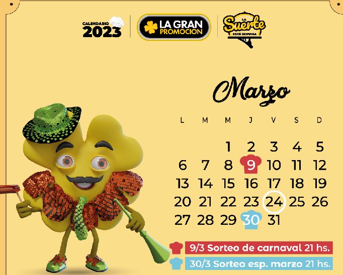 La Gran Promoción realizó su primer sorteo del año