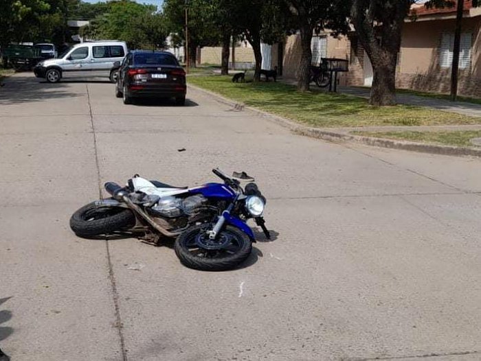 Accidente y robo durante el fin de semana en Suardi