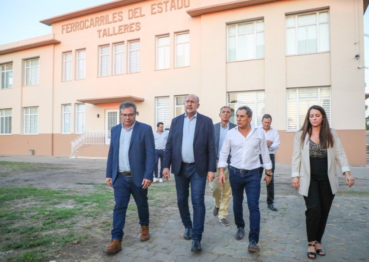 Perotti inauguró la primera etapa del proyecto Parque INSES de San Cristóbal