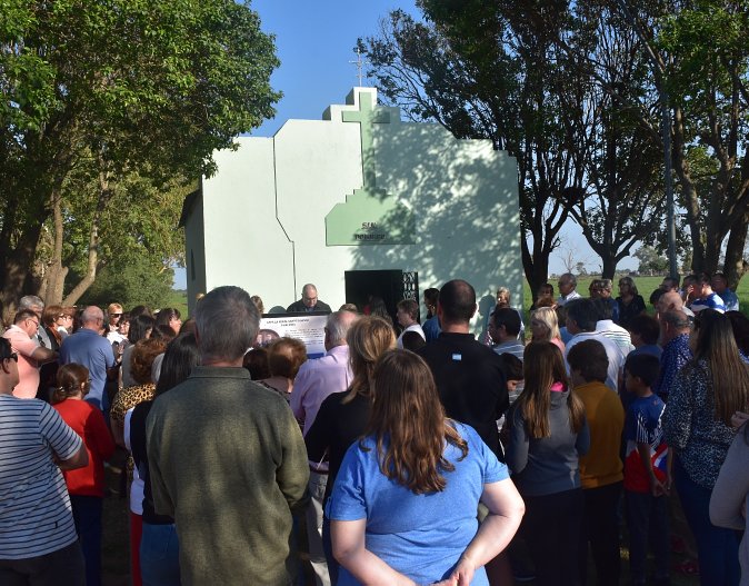 Brinkmann: Nutrida participación en el recorrido de las 7 Iglesias