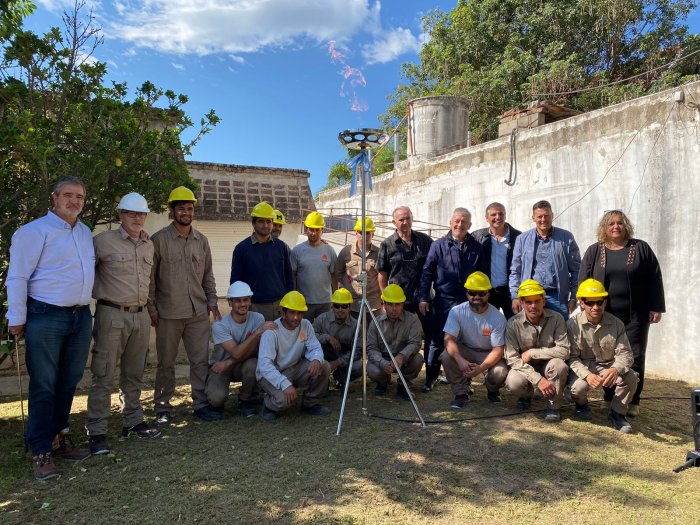 Inauguraron una nueva etapa del gas natural en Morteros