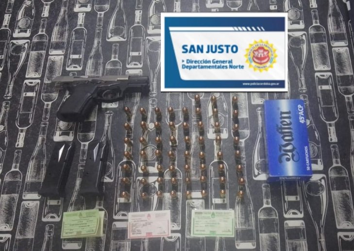 Morteros: Secuestraron un arma por un hecho de violencia familiar