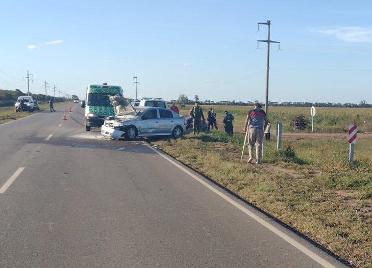 Hombre con lesiones reservadas al accidentarse en jurisdicción de Freyre