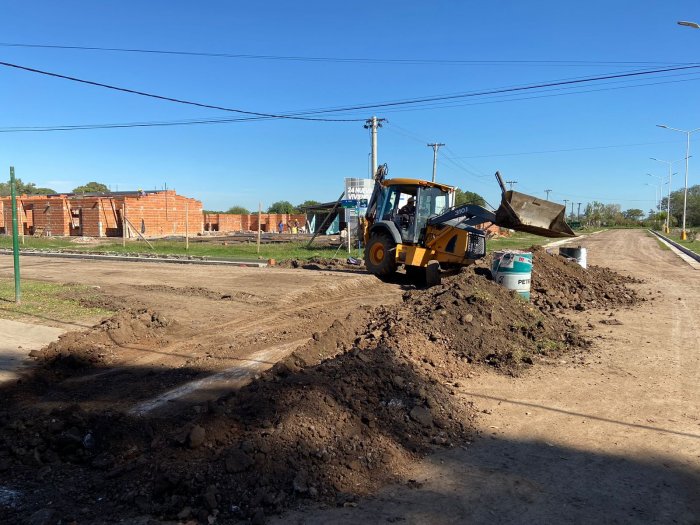 Suardi: El Intendente Boscarol recorrió obras públicas