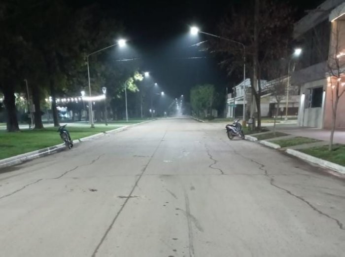 Un perro ocasionó el choque de dos motos en Suardi