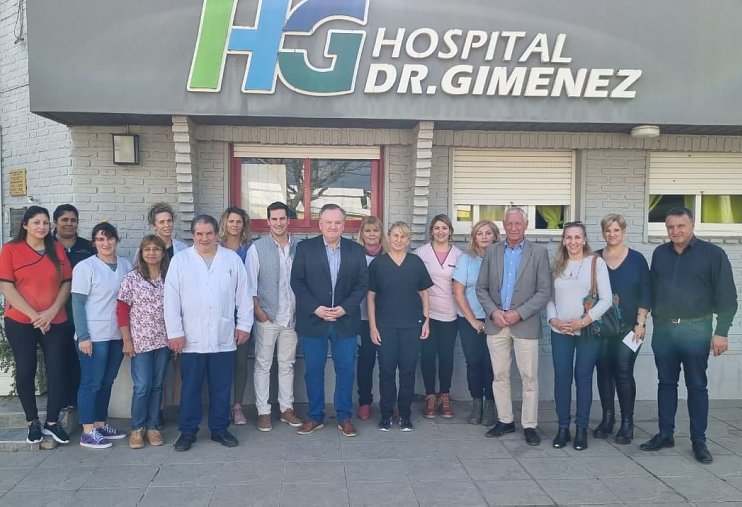 Michlig entregó aportes y recorrió instituciones de Suardi y Villa Trinidad