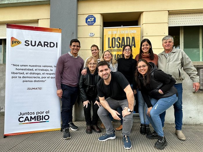 El PRO Suardi inauguró su nuevo local partidario