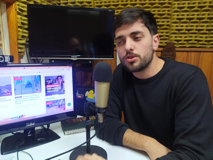 Peretti dijo que un grave problema es la partida de jóvenes ante la falta de oportunidades