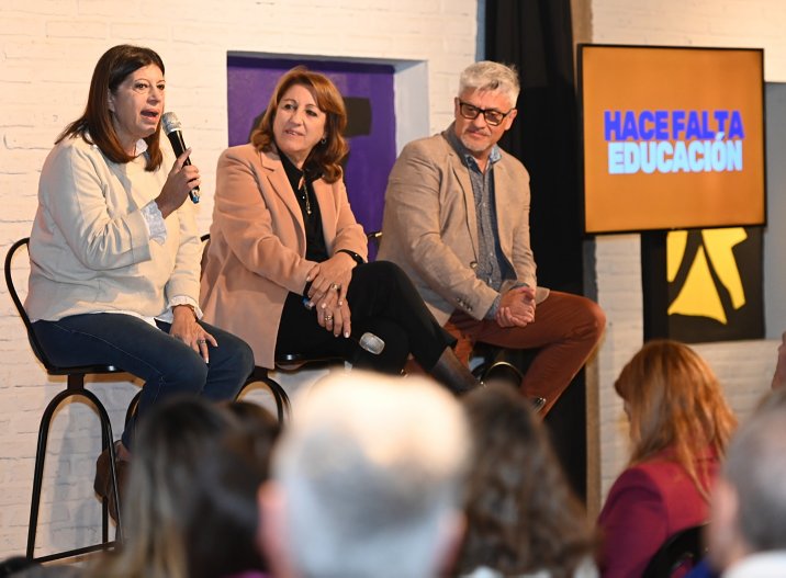 García y Fein dijeron que la provincia está en emergencia educativa