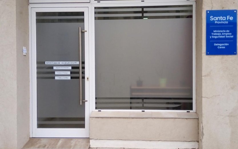 El Ministerio de Trabajo reanudó sus tareas en su nueva oficina de Ceres
