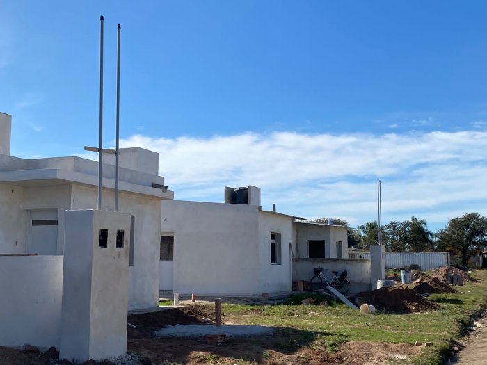 Morteros: Construyen 18 viviendas del Plan 114