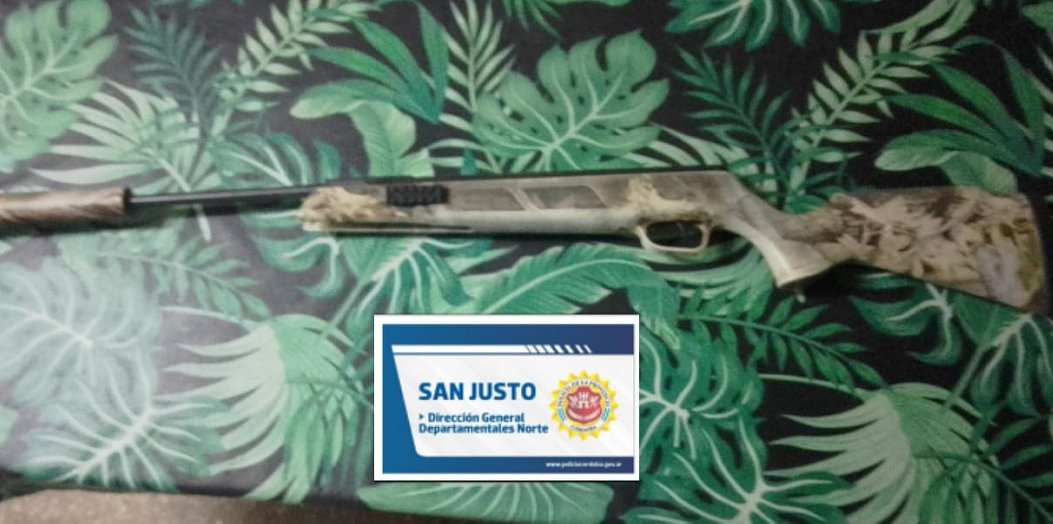 Morteros: Denunciaron a un adolescente por portación ilegal de armas