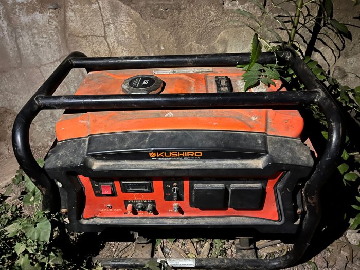 Recuperaron generador robado en Col. San Pedro