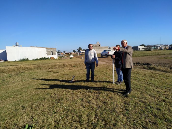 Suardi: Comenzó la obra de una nueva estación elevadora de la red cloacal
