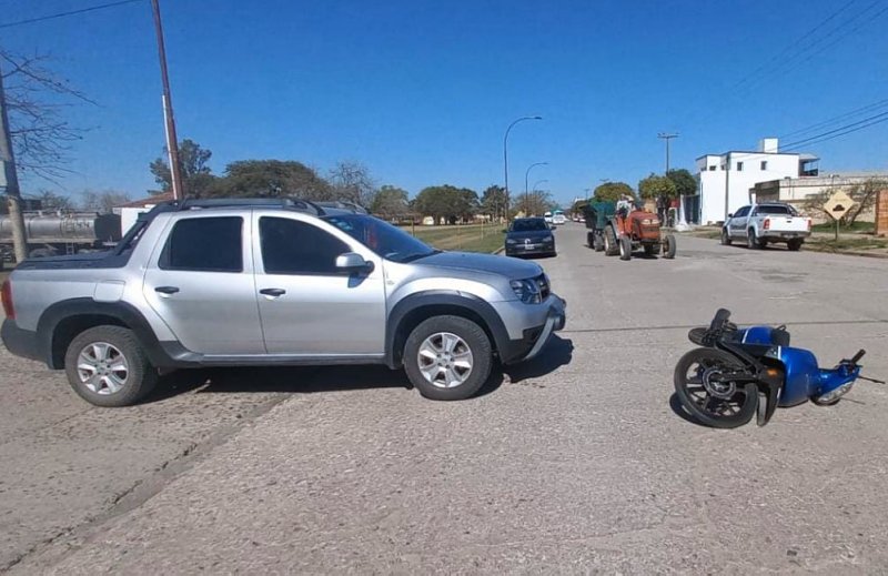 Freyre: Mujer y bebé con lesiones reservadas en accidente 