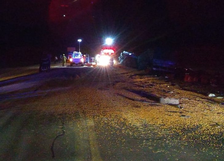 Un muerto en un choque de camiones en cercanías de Monigotes