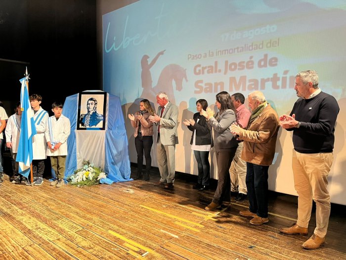 Suardi: Se rindió el homenaje al Gral. San Martín