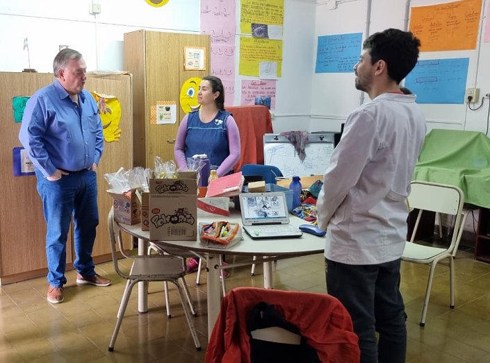 Amplia gira de Michlig en localidades del este departamental