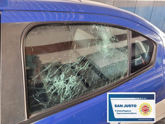 Morteros: Fue detenido luego de agredir a policías y dañar el móvil