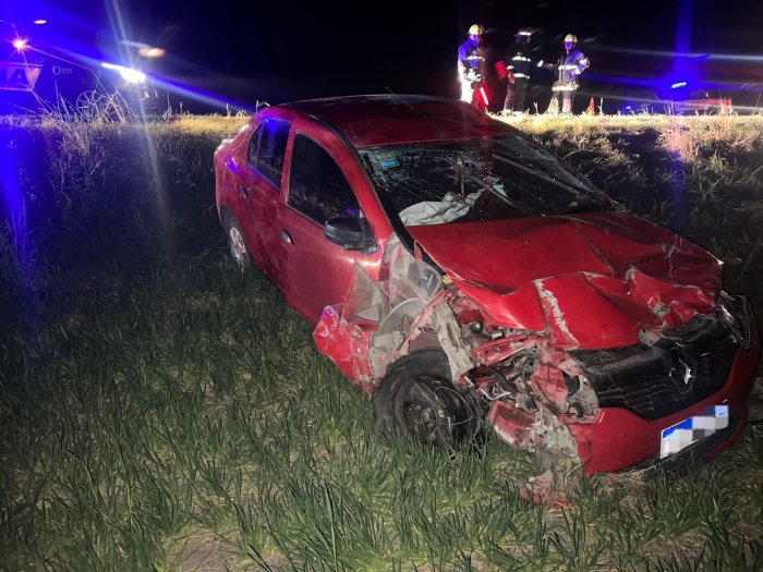 Automovilista accidentado en jurisdicción de Altos de Chipión