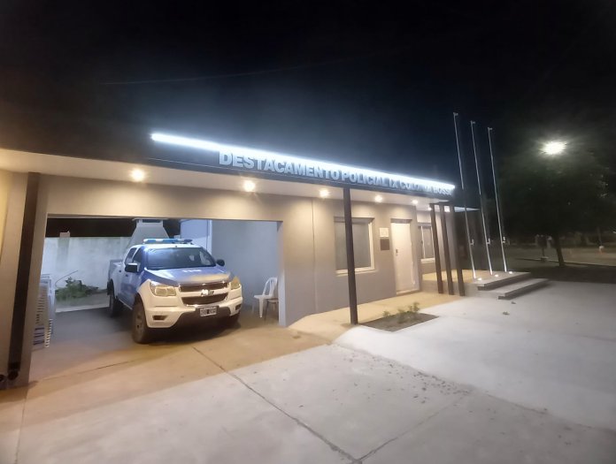 Inauguraron el nuevo edificio del destacamento policial de Col. Bossi