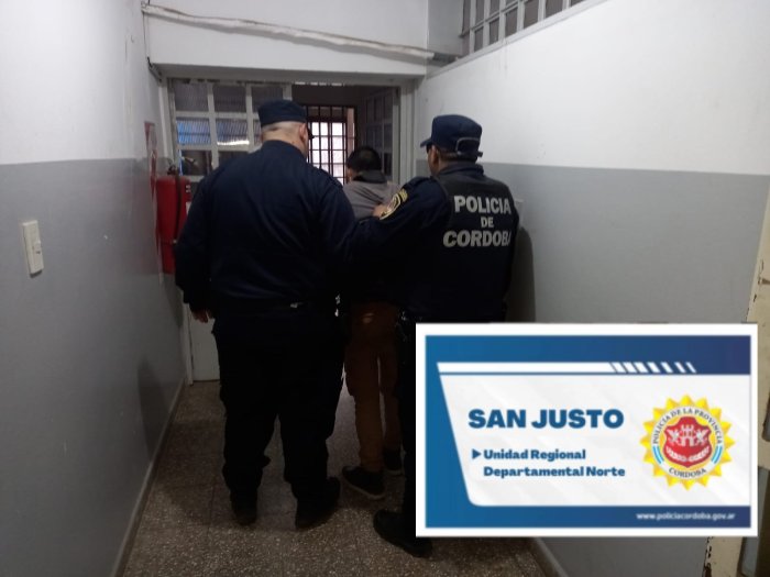 Detenido por causar intranquilidad a vecinos de Morteros