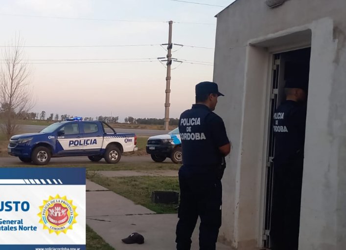 Allanamiento positivo por un robo en Freyre