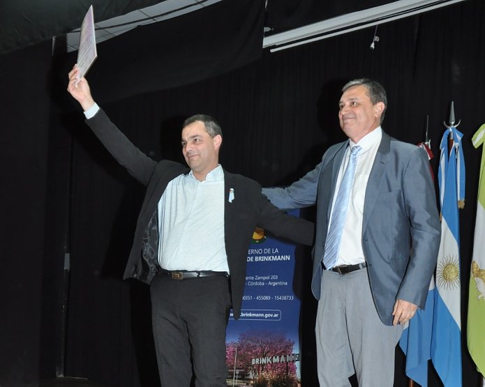 Proclamaron a las autoridades municipales electas en Brinkmann