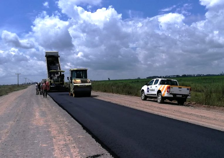 Michlig destacó la promulgación del “Plan de Conectividad Vial 100% Pavimento”