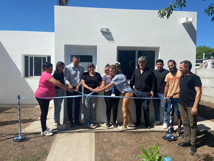 Entregaron cuatro nuevas viviendas en Brinkmann
